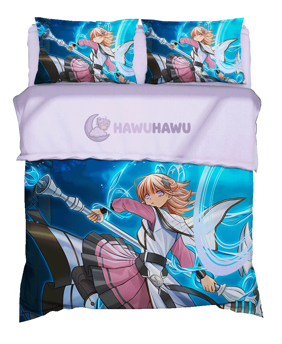 Exosister Yu-Gi-Oh! Bedding Set 3-Piece HD Print - HaWuHaWu