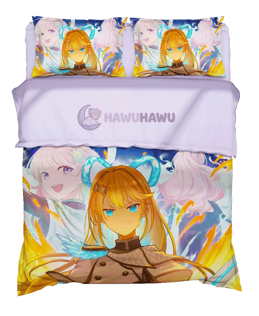Exosister Yu-Gi-Oh! Bedding Set 3-Piece HD Print - HaWuHaWu