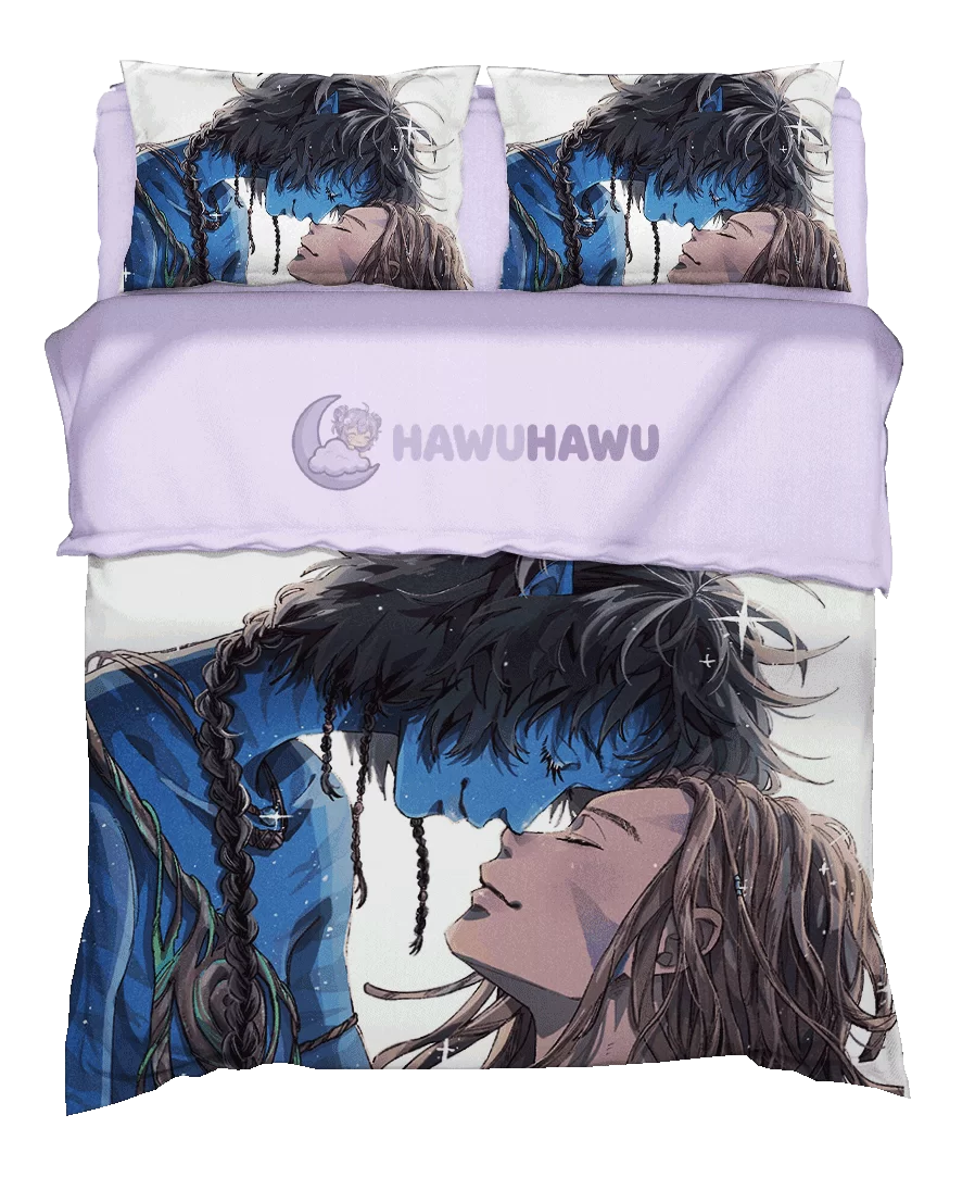Kiri&Spider Avatar Bedding Set 4-Piece HD Print - HaWuHaWu