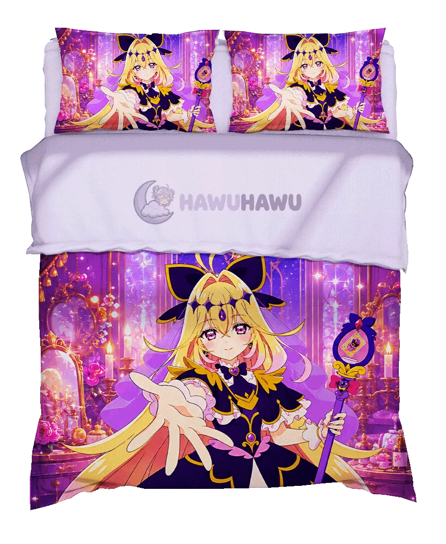 Cure Arcana Shadow Star Detective Precure! Bedding Set 4-Piece HD Print - HaWuHaWu