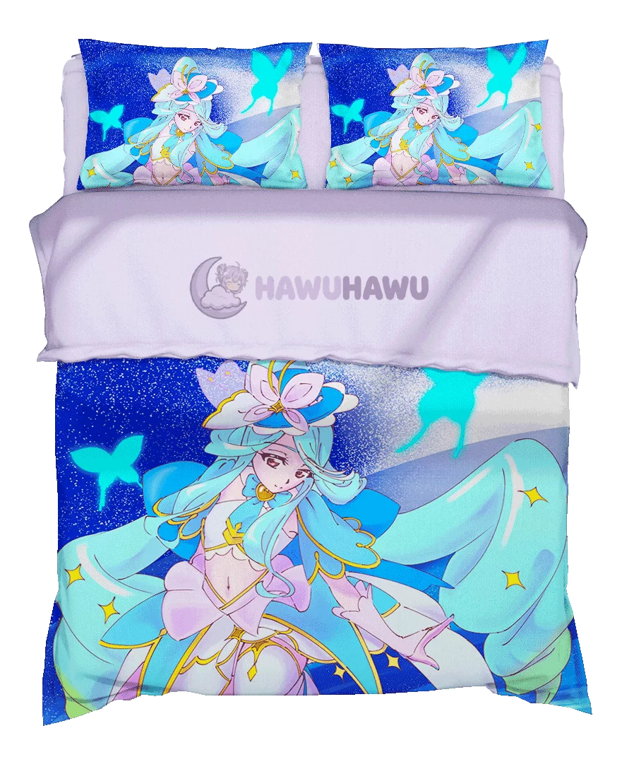 Cure Eclair Star Detective Precure! Bedding Set 4-Piece HD Print - HaWuHaWu